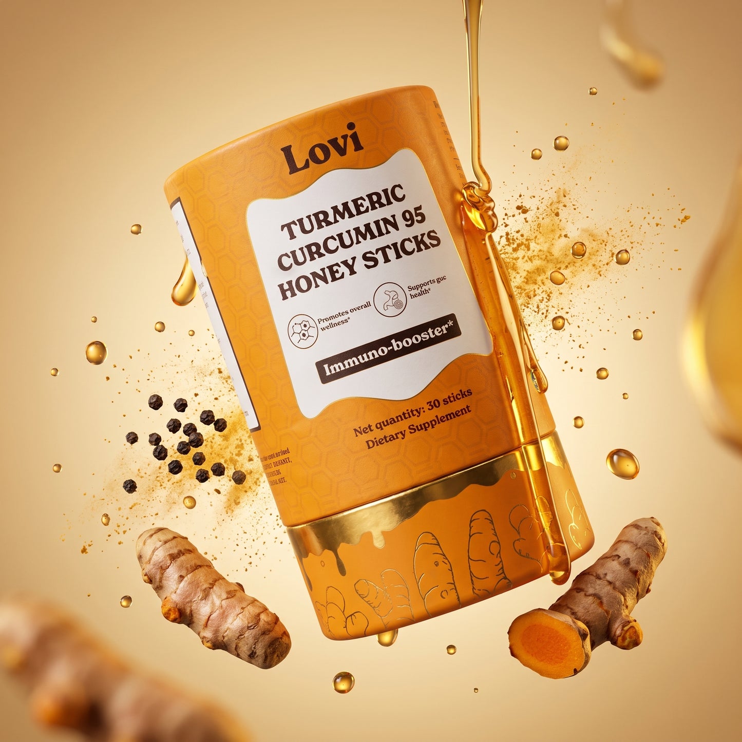 Tumeric Curcumin Honey Sticks