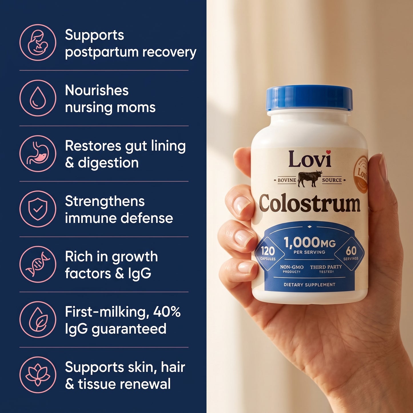 Postpartum Colostrum Capsules